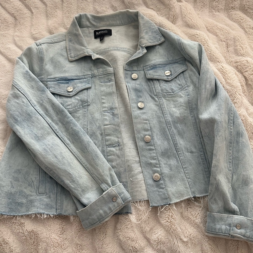 Buffalo David Bitton Light Blue Jean Jacket